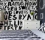 Shakespeare Graffiti Quote Wall Mural-Modern Graphics,Words,Featured Category of the Month-Eazywallz