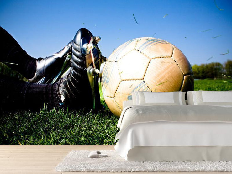 Soccer action Wall Mural-Sports-Eazywallz