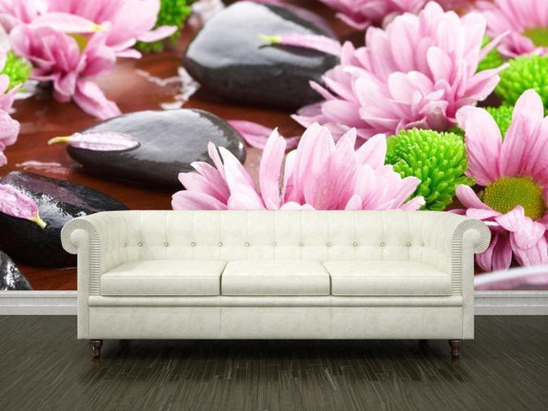 Spa still life Wall Mural-Florals,Zen,Featured Category of the Month-Eazywallz