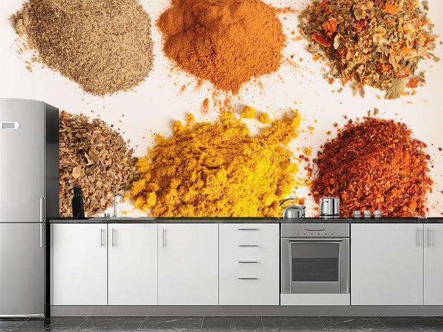 Spices Wall Mural-Food & Drink-Eazywallz