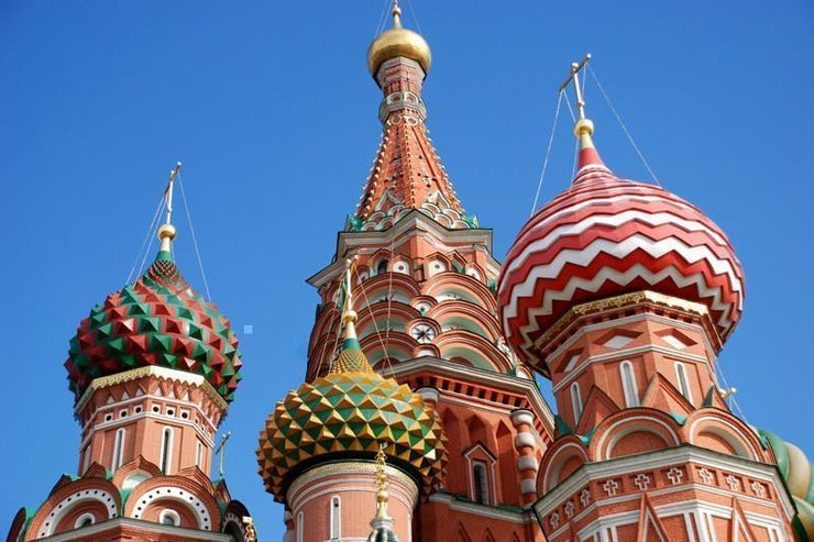 St. Basil cathedral, Russia Wall Mural-Buildings & Landmarks-Eazywallz