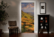 Summer Landscape in the Mountains Door Mural-Landscapes & Nature-Eazywallz