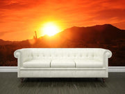 Sunset in Central Arizona Wall Mural-Landscapes & Nature-Eazywallz