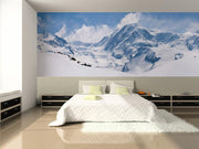 Swiss Alps Mountain Range Wall Mural-Landscapes & Nature,Panoramic-Eazywallz