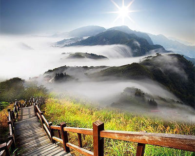 Taiwan Highlands Wall Mural-Landscapes & Nature-Eazywallz