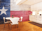 Texas Flag on Wood Wall Mural-Arts-Eazywallz