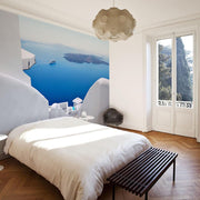 View from Santorini Wall Mural-Buildings & Landmarks,Landscapes & Nature,Tropical & Beach-Eazywallz