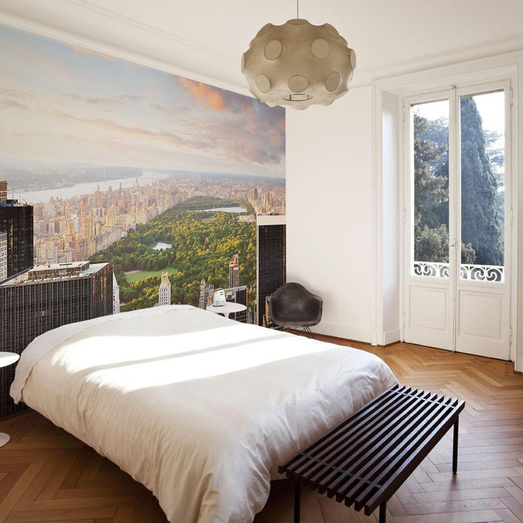 View of Central Park Wall Mural-Buildings & Landmarks,Cityscapes,Featured Category-Eazywallz