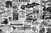Vintage Broadway Posters Wall Mural-Urban,Textures,Modern Graphics-Eazywallz