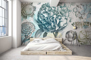 Vintage Floral Water Color Wall Mural