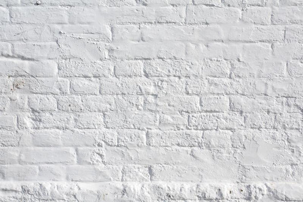 White-painted brick wall Wall Mural-Textures-Eazywallz