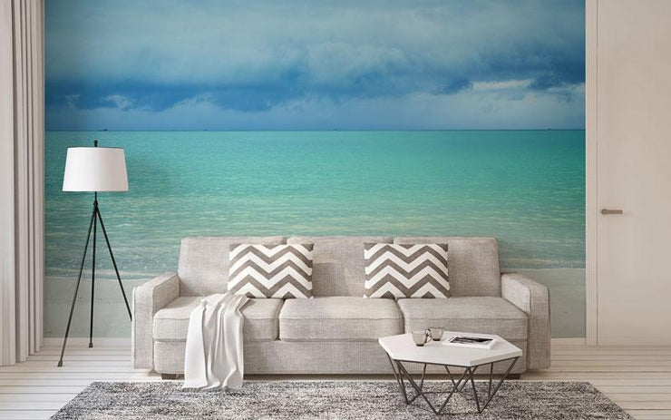 White Sand Shore Wall Mural-Tropical & Beach-Eazywallz