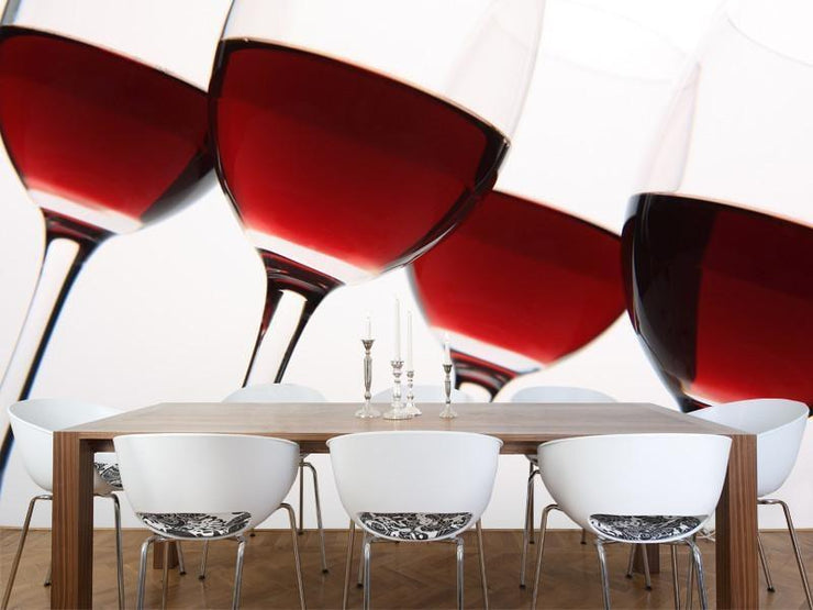 Wine glasses Wall Mural-Food & Drink-Eazywallz