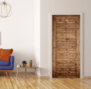 Wooden Planks Door Mural-Textures-Eazywallz