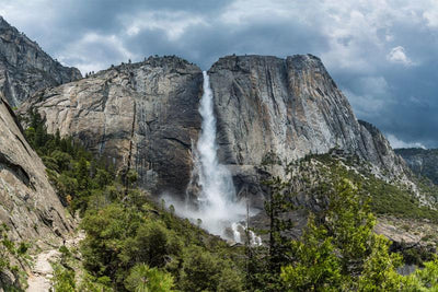 Yosemite Falls Wall Mural-Landscapes & Nature-Eazywallz